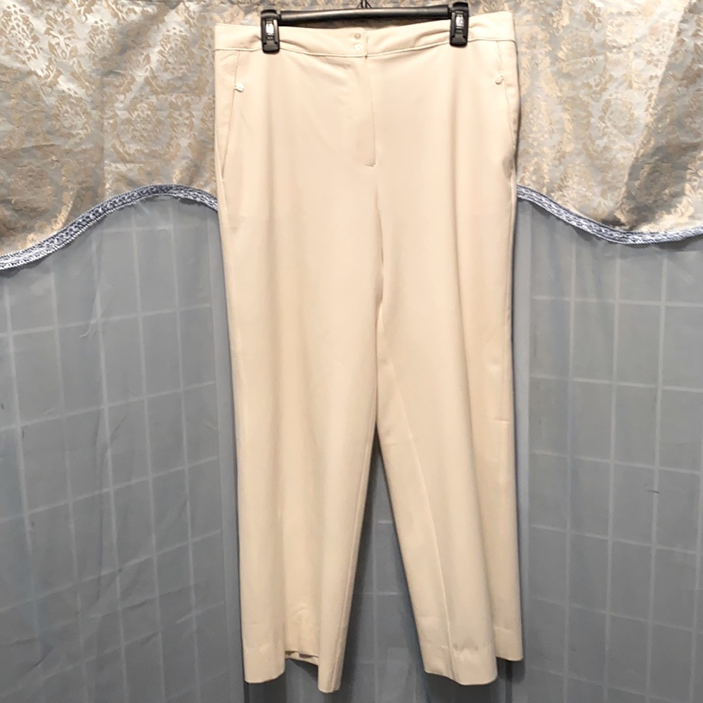 NEW YORK CITY DESIGN CO. WHITE DRESS PANTSSZ 12
